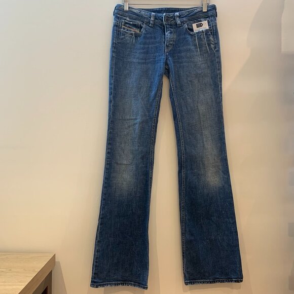 Diesel Bebel Bootcut Denim Jeans - Women's Size 29 x 34 - Picture 1 of 5